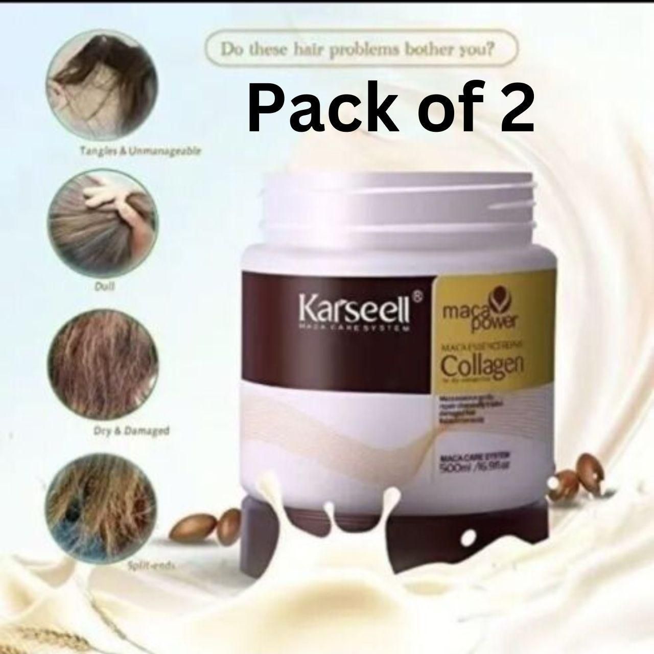 Karseell Collagen Hair Mask with Maca & Argan Oil (Buy 1 Get 1 FREE)