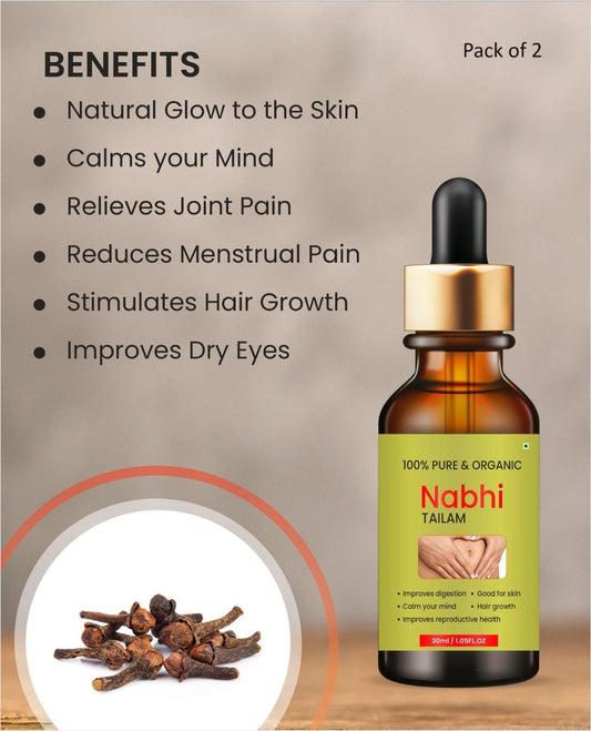 Nabhi Oil For Belly (Pack of 2)