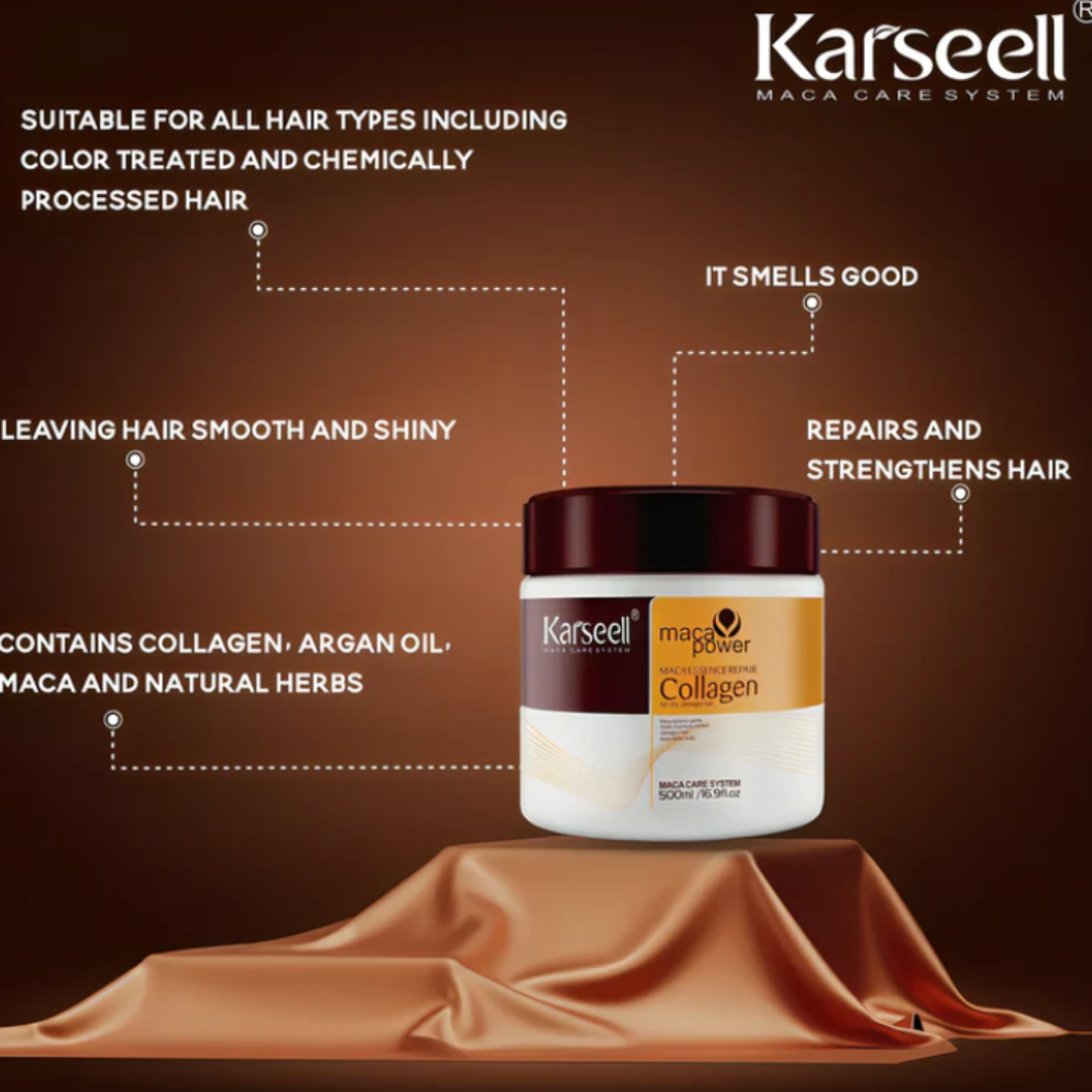 Karseell Collagen Hair Mask with Maca & Argan Oil (Buy 1 Get 1 FREE)