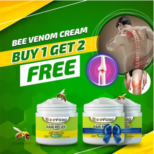 Bee Venom Ultra Strength Pain Relief Cream (Pack of 3)