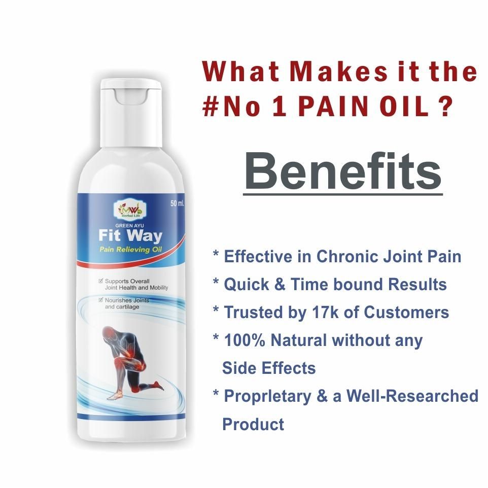 Fitway Pain Relieving Oil (50ml)