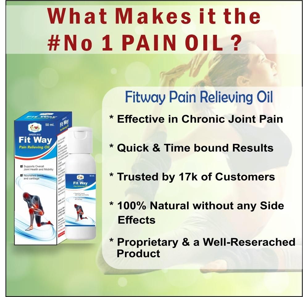 Fitway Pain Relieving Oil (50ml)