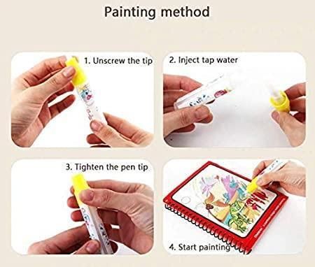 Reusable Magic Water Painting Book (BUY 1 GET 4)