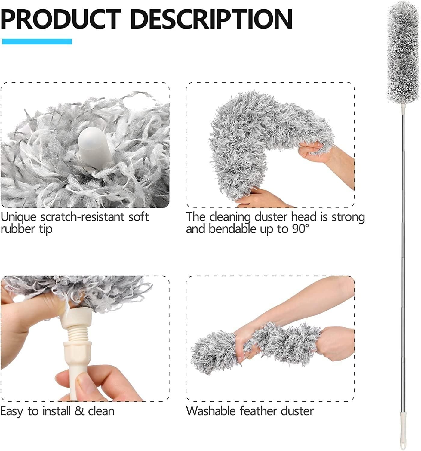 EXTENDABLE FAN CLEANING DUSTER