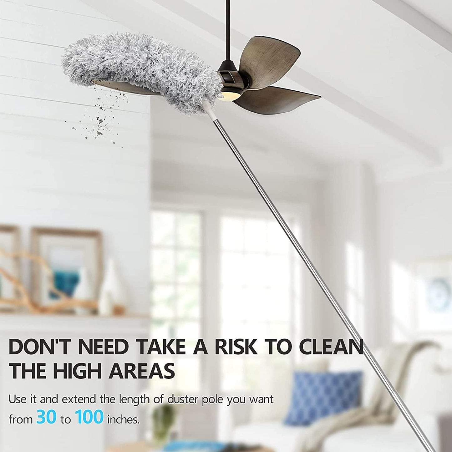 EXTENDABLE FAN CLEANING DUSTER